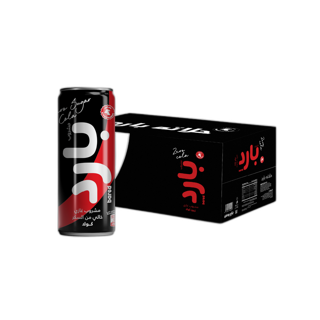 Bared Zero Sugar Sparkling Cola 250ml × 24pc
