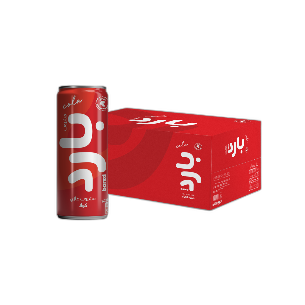 Bared Sparkling Cola 250ml × 24pc