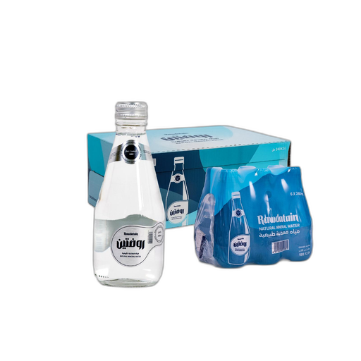 Rawdatain Glass Bottle Still 240 ML 24 PC